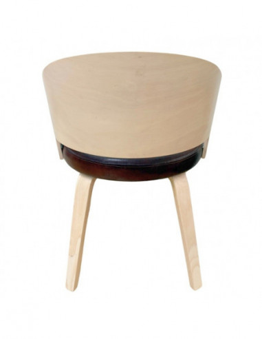 Sillón SINTRA, contrachapado de madera de...