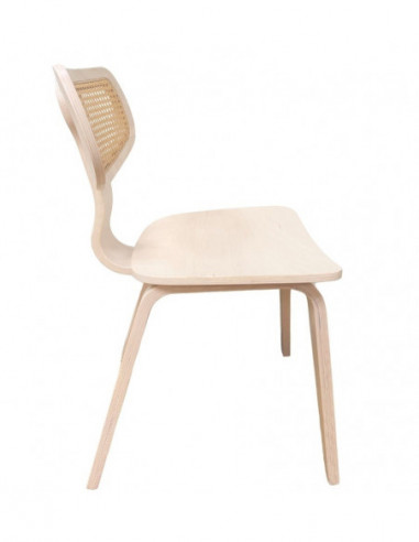 Silla CORBEL, contrachapado de madera de hevea,...