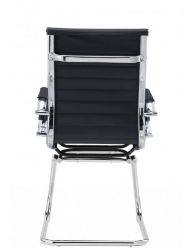 Sillón de oficina OLIVER, fijo de patín,...