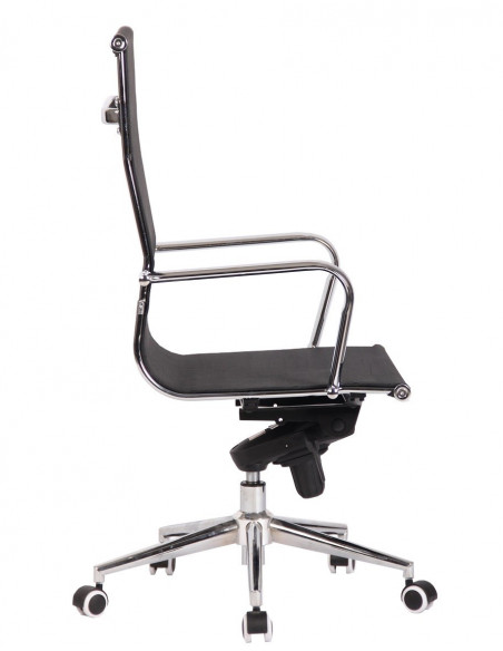 Sillón de oficina ZURICH, alto, malla negra