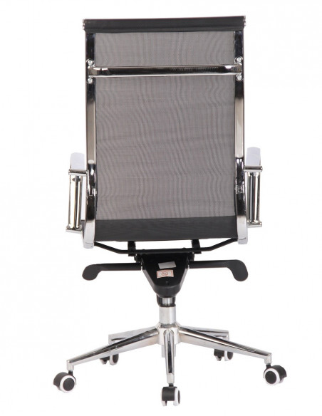 Sillón de oficina ZURICH, alto, malla negra