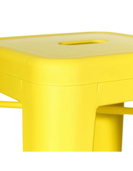 Taburete TOL EK LIMITED, acero, amarillo