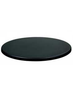 Tablero de mesa Werzalit WER-UNIART, Negro 3190, 80 cms...