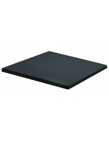 Tablero de mesa Werzalit WER-UNIART, Negro 3190, 70x70 cms