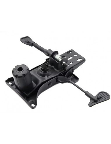 Sillón de oficina CLISSON, alto, negro, malla y...