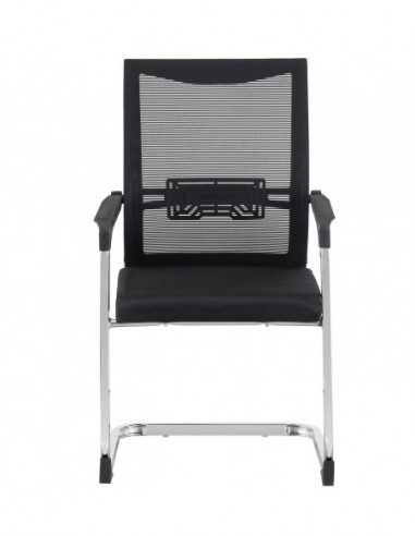 Sillón de oficina FLERS, fijo de patín,...