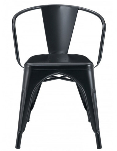 Sillón TOL EK LIMITED, acero, negro