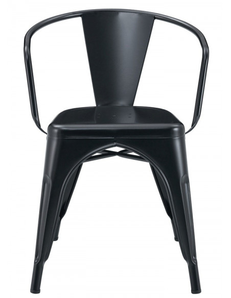 Sillón TOL EK LIMITED, acero, negro