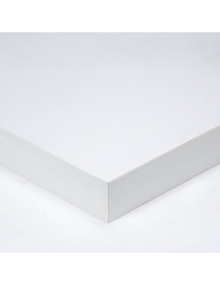 Tablero de melamina 30 mm, BLANCO ELE, 120 x 80 cms