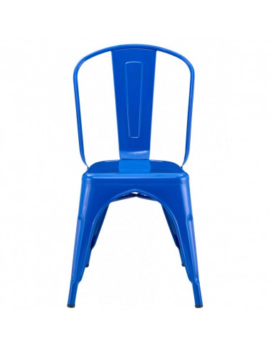 Silla TOL EK LIMITED, acero, azul