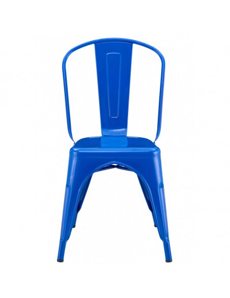 Silla TOL EK LIMITED, acero, azul