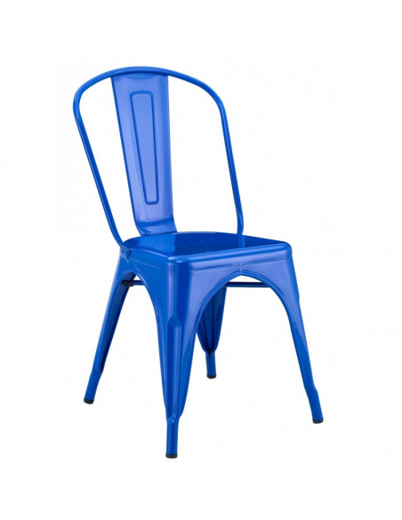 Silla TOL EK LIMITED, acero, azul