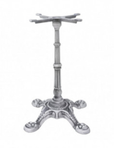 Base de mesa LIVRY 72, fundición, 4 pies, acabado...