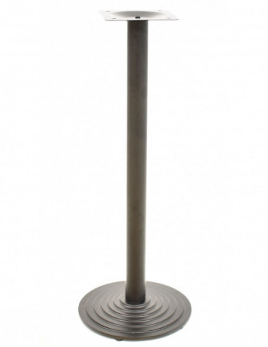 Base de mesa EBRO NEW 110, alta, negra, 43 cms de diámetro, altura 110 cms