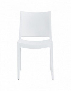 Silla CAPRI, apilable, tratamiento anti UV, polipropileno... 2