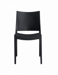 Silla CAPRI, apilable, tratamiento anti UV, polipropileno... 2