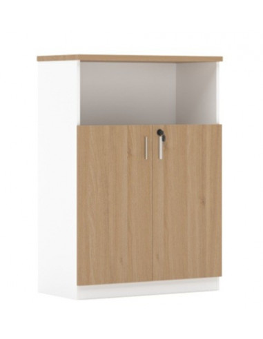 Armario AREZZO 120, medio, 2 puertas, blanco y...