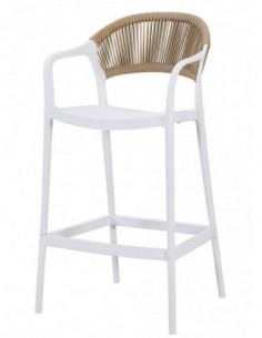 Taburete IBIZA, apilable, tratamiento anti UV,...