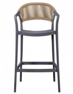 Taburete IBIZA, apilable, tratamiento anti UV,... 2