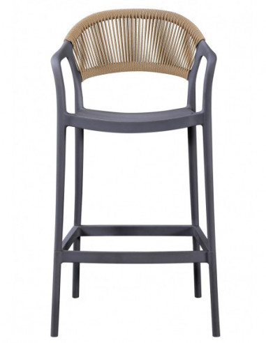 Taburete IBIZA, apilable, tratamiento anti UV,...
