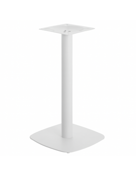 Base de mesa MAUTES 72, blanca, base de 45 x 45 cms, altura 72 cms