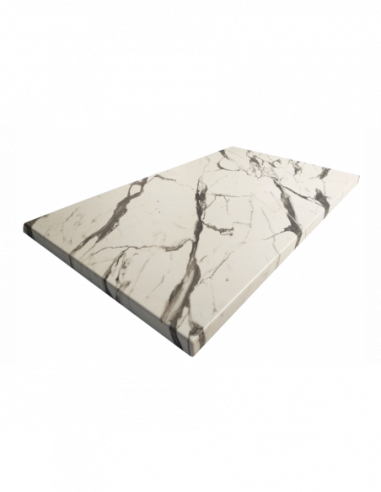 Tablero de mesa Werzalit WER-FANTASY, Mármol...