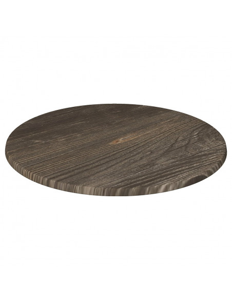 Tablero de mesa Werzalit WER-WOODART, Pino Viejo 4573, 80 cms de diámetro