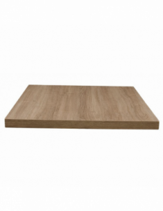 Tablero de melamina 40 mm. ROBLE ELE, 68 x 68 cms