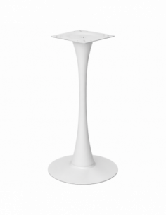 Base de mesa TULIP (SU), alta, blanca, base de 50 cms de...