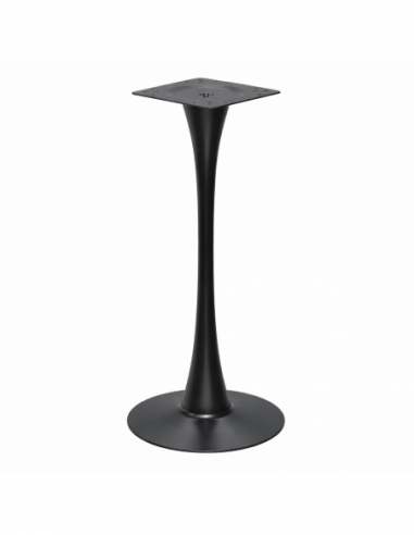 Base de mesa TULIP (SU), alta, negra, base de...