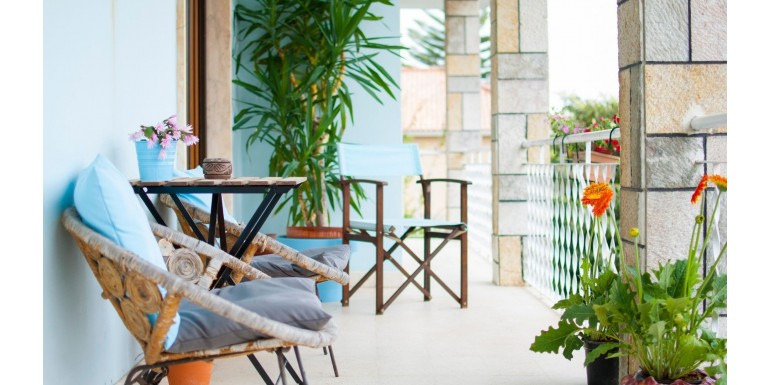 Decoración para balcones con encanto